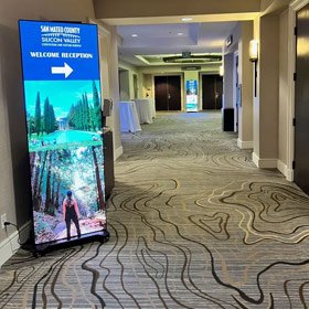 LED Poster of Hotel