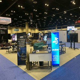 LED poster of Trade show