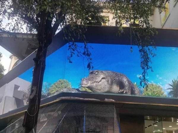 Hainan P3 Outdoor 3D Crocodile LED Screen