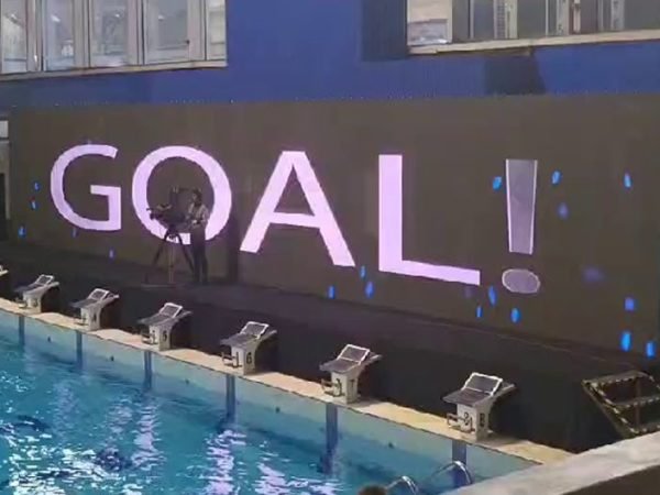 Hungary P3.91 Indoor LED Screen Swimming Pool